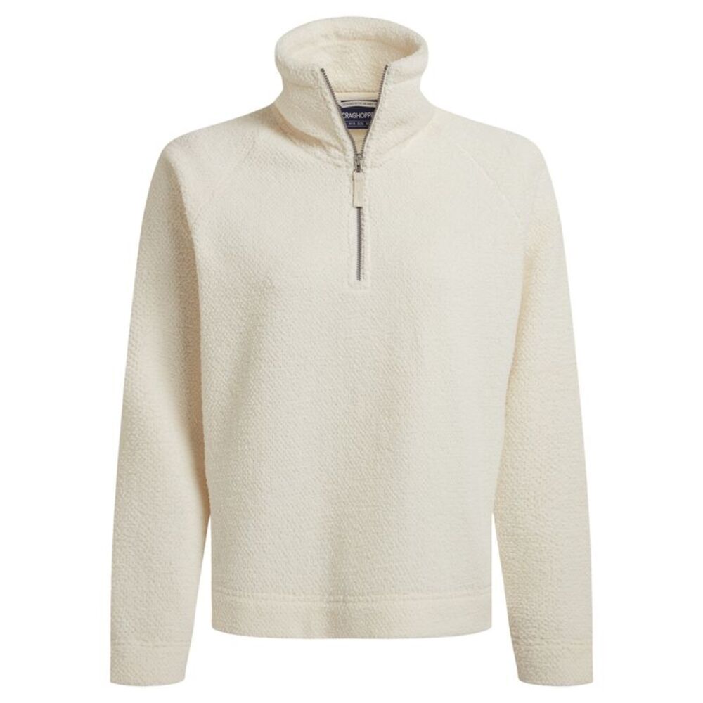 Craghoppers Womens/Ladies Raya Half Zip Fleece Top / Sea Salt